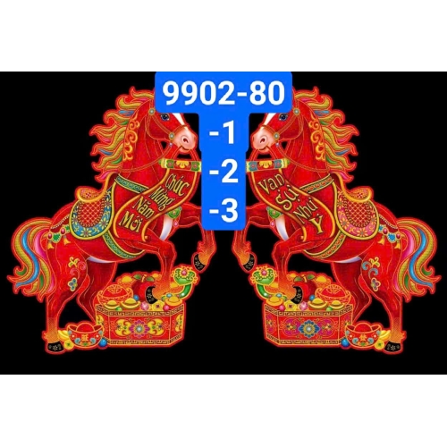 Decal trang trí Tết 2