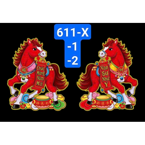 Decal trang trí Tết 6