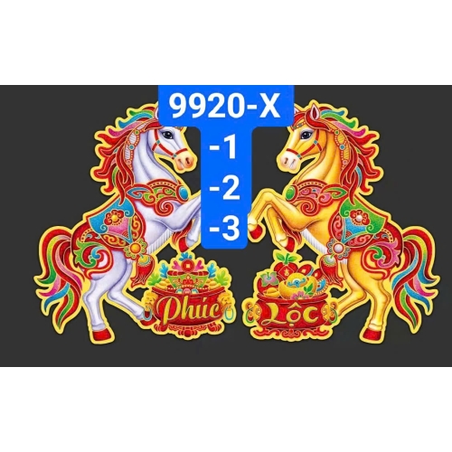 Decal trang trí Tết 8