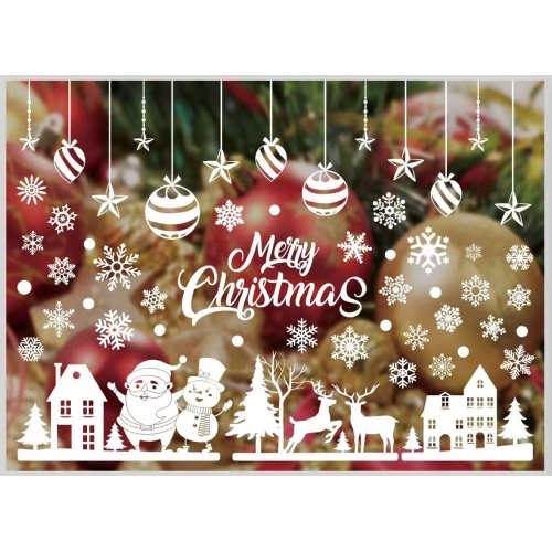 Decal Giáng Sinh dán kính 11