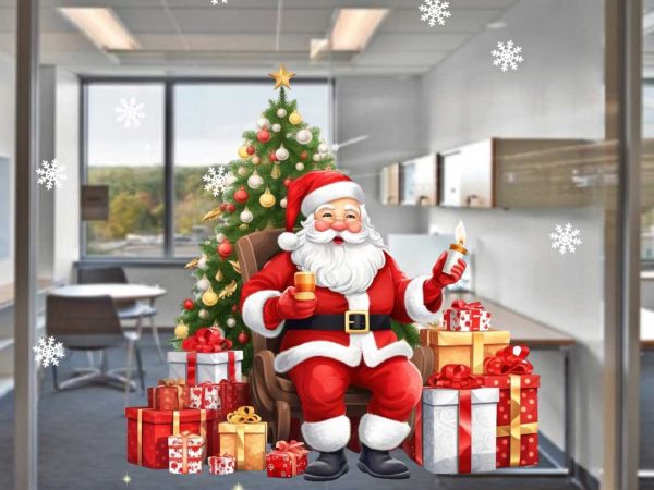 Ý tưởng trang trí ông già Noel độc đáo