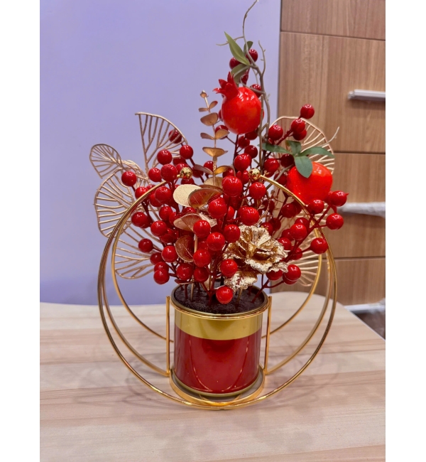 Bình trang trí tài lộc 5