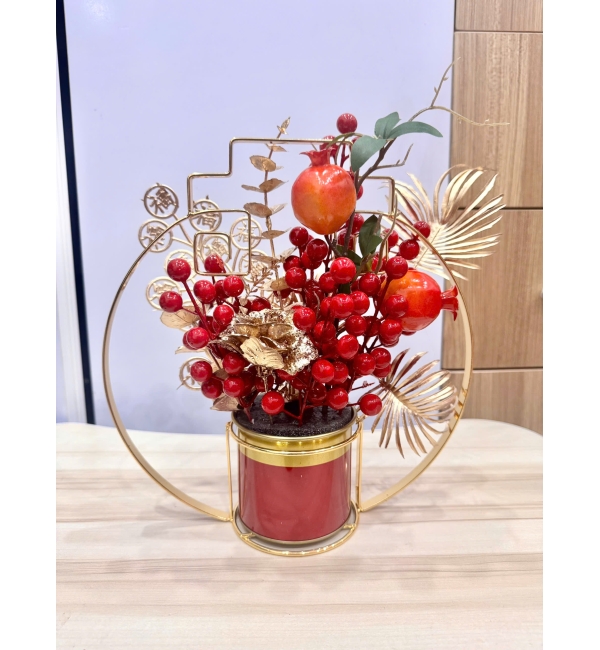 Bình trang trí tài lộc 2