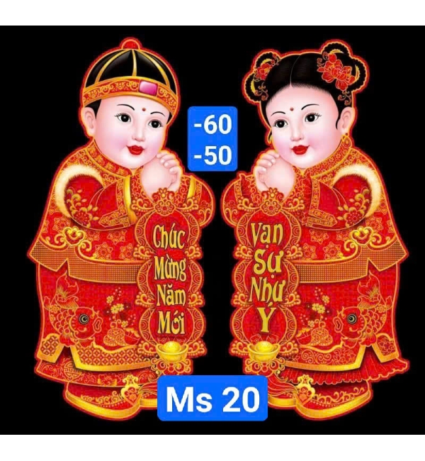 Decal trang trí Tết 9