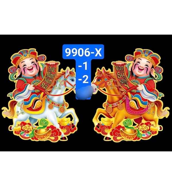 Decal trang trí Tết 3