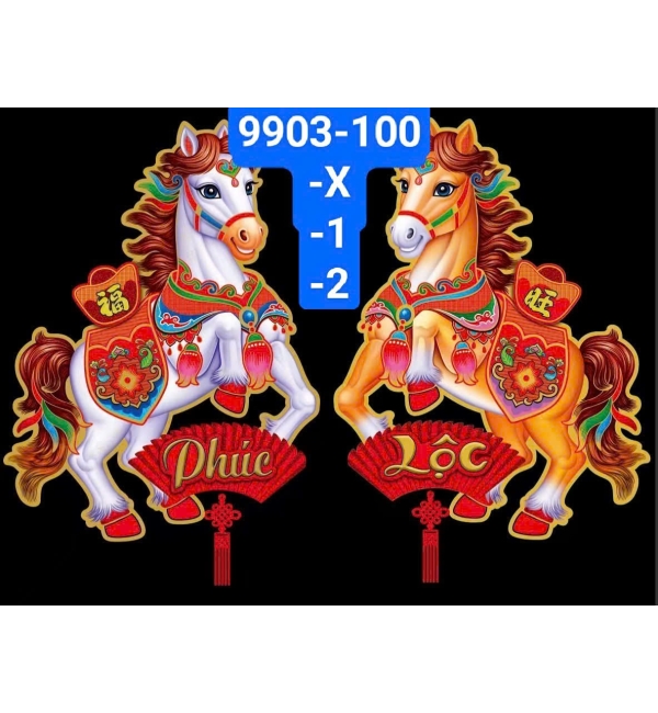 Decal trang trí Tết 4