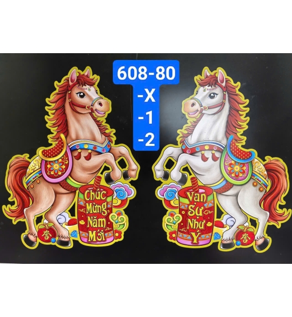 Decal trang trí Tết 5