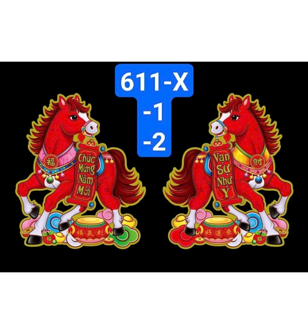 Decal trang trí Tết 6