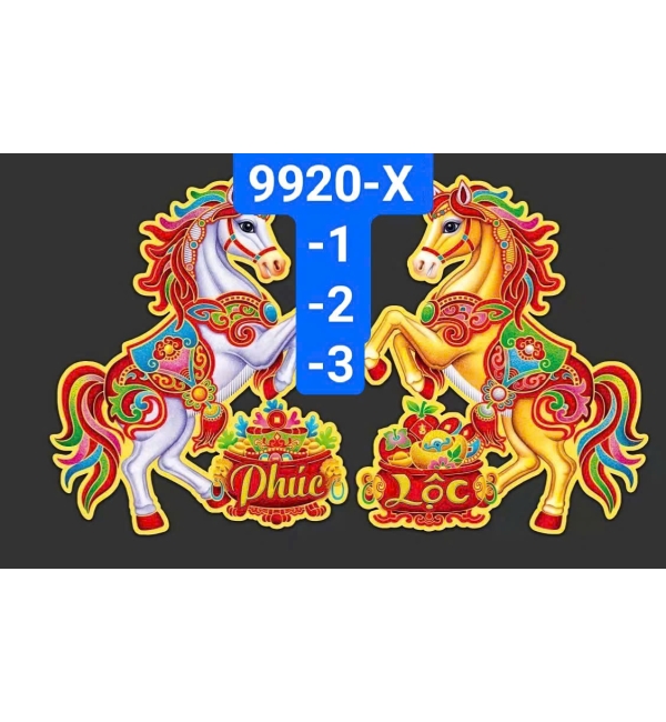 Decal trang trí Tết 8