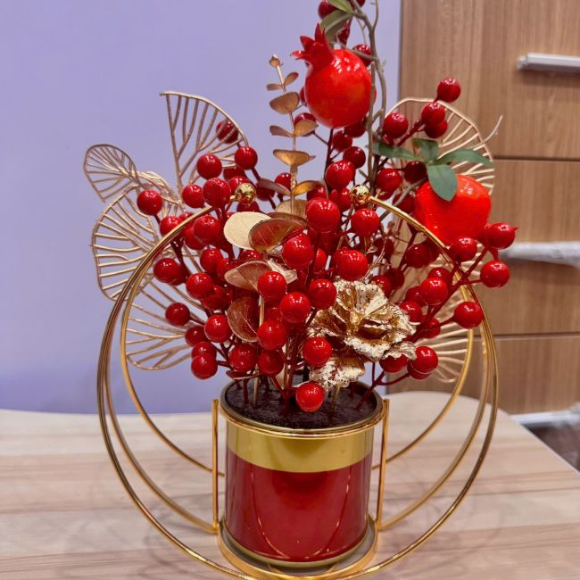 Bình trang trí tài lộc 5