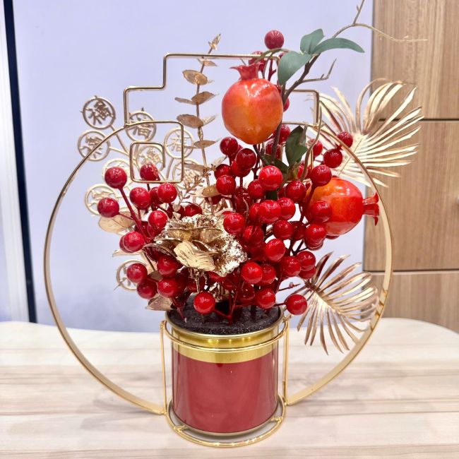 Bình trang trí tài lộc 2