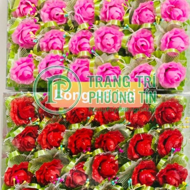 Bông voan bộ 48 cái