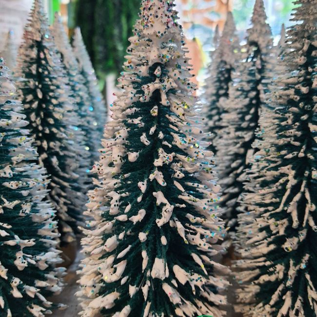 Cây thông Noel mini để bàn