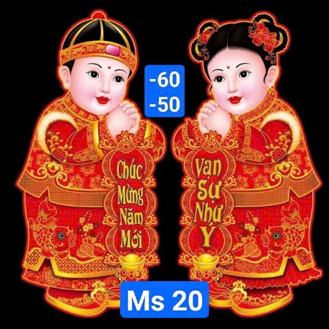 Decal trang trí Tết 9