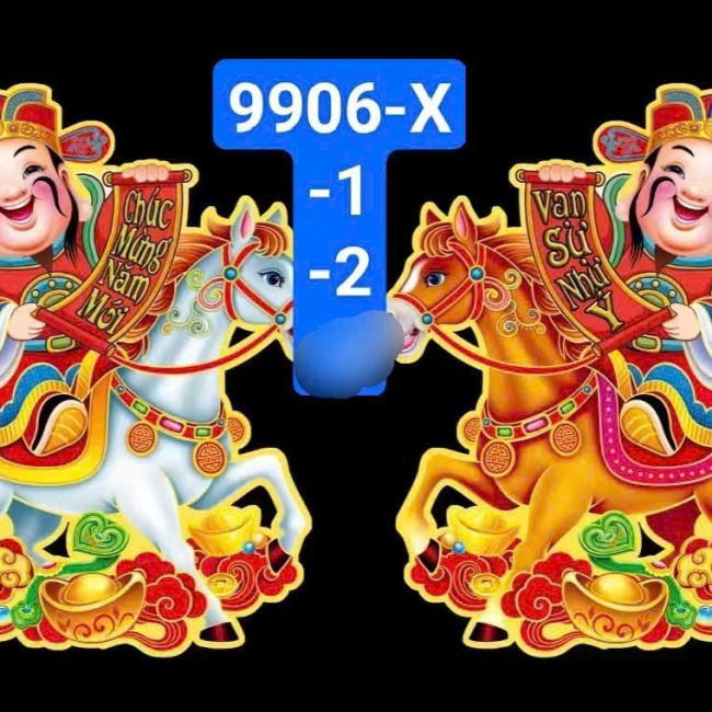 Decal trang trí Tết 3