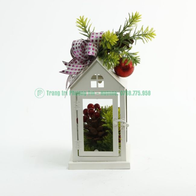 Đèn bão trang trí giáng sinh ngôi nhà