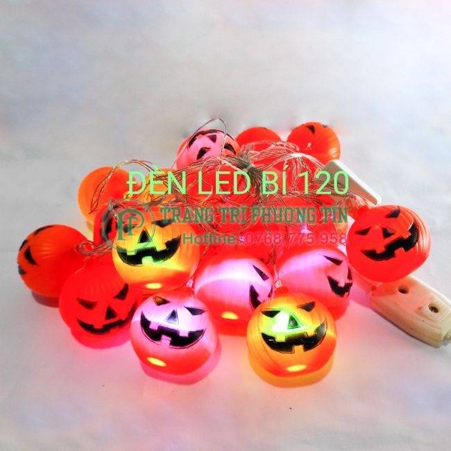 Đèn led quả bí ngô