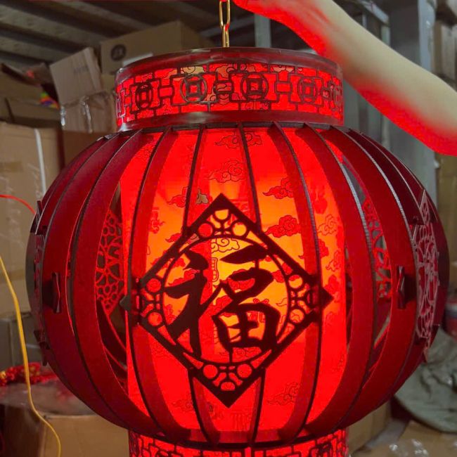 Đèn treo chữ Phúc