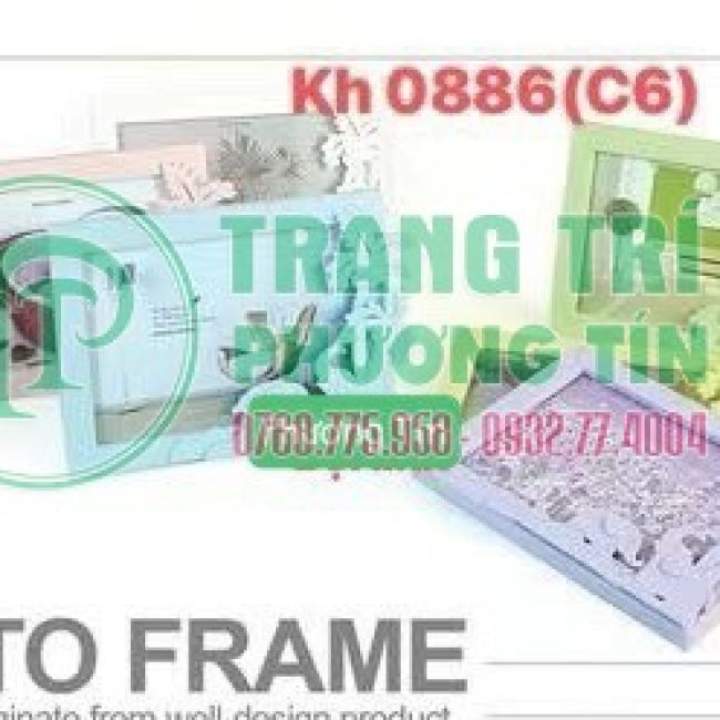 Khung hình mini nhựa cứng để bàn