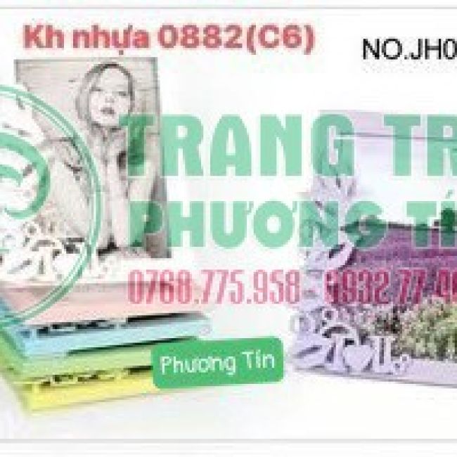 Khung hình để bàn nhựa cứng