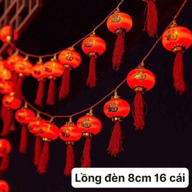 Lồng đèn 8cm 16 cái