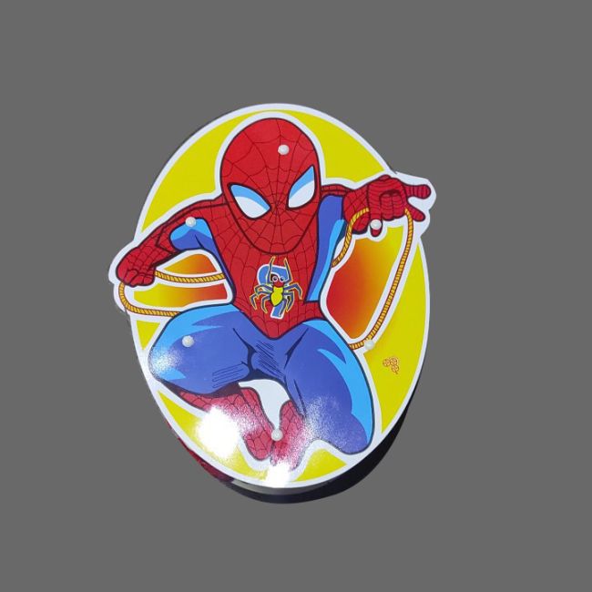 Lồng đèn chạy pin phát nhạc đèn người nhện