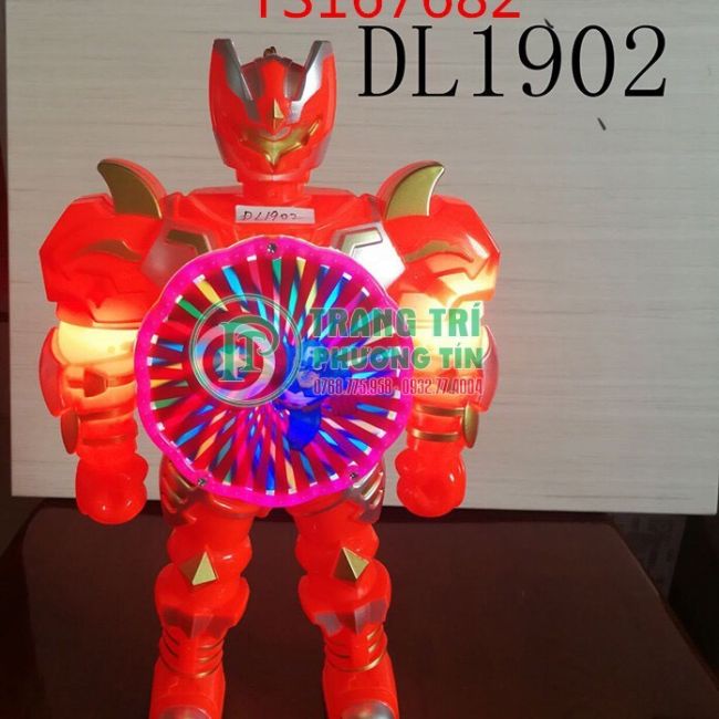 Lồng đèn pin phát nhạc chuyển động siêu nhân