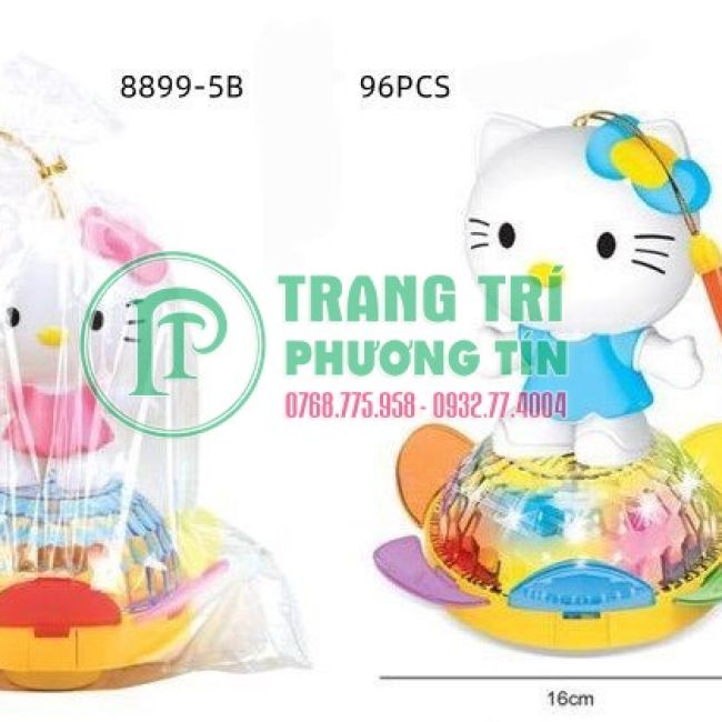 Lồng đèn pin phát nhạc chuyển động Kitty