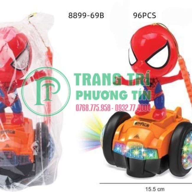 Lồng đèn chạy pin phát nhạc chuyển động Siêu nhân