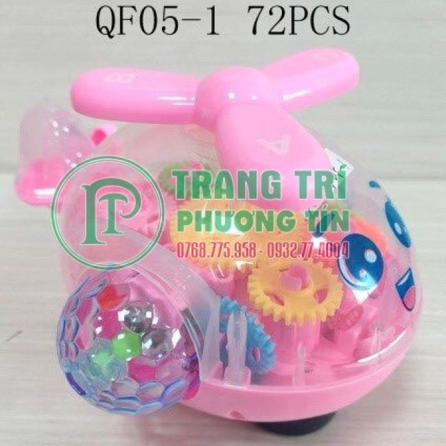 Lồng đèn chạy pin phát nhạc chuyển động máy bay