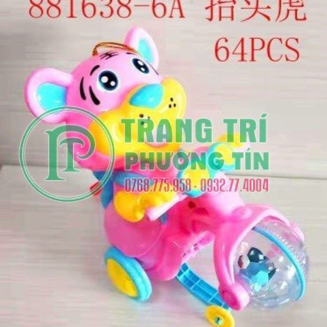 Lồng đèn pin nhạc Cọp đạp xe