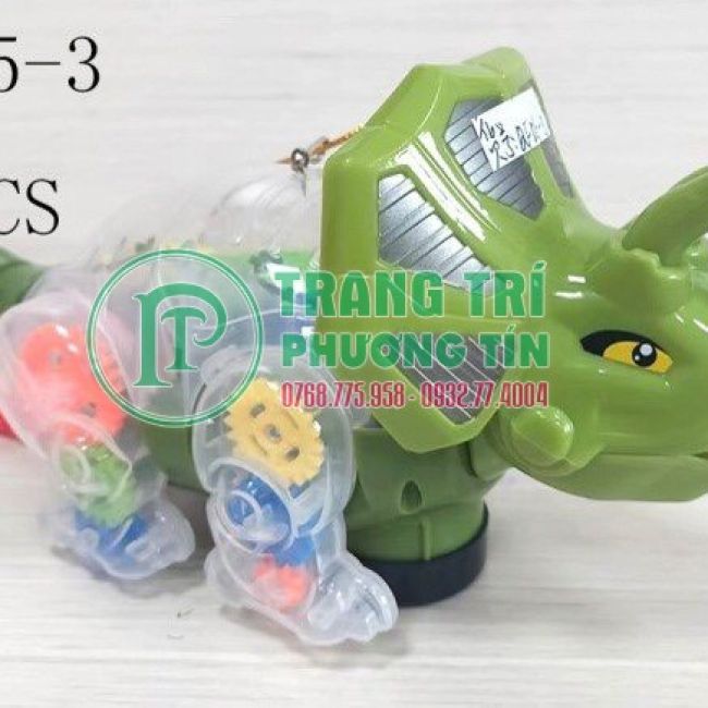 Lồng đèn pin nhạc chuyển động tê giác