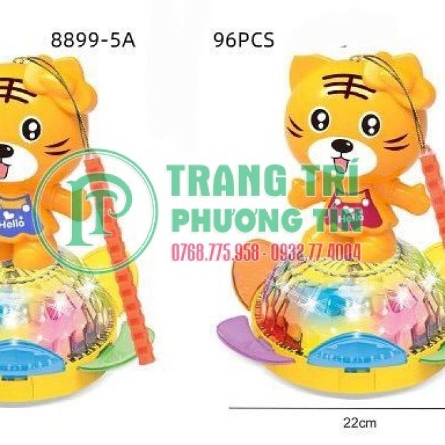 Lồng đèn pin nhạc chuyển động lão hổ