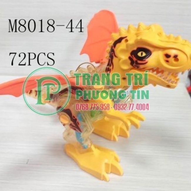 Lồng đèn pin phát nhạc chuyển động khủng long