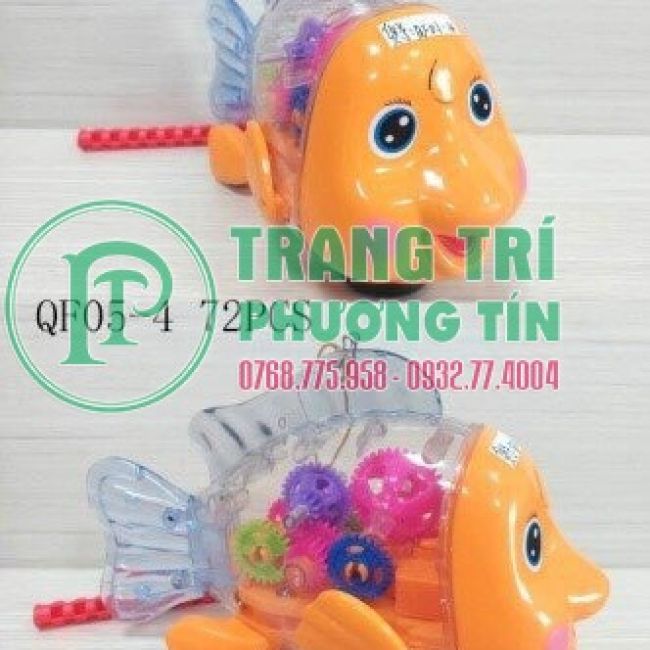 Lồng đèn pin phát nhạc chuyển động cá vàng