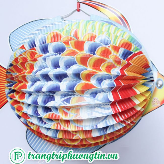 Lồng đèn giấy xếp Cá chép