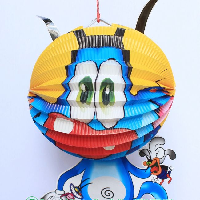 Lồng đèn trung thu giấy xếp Hugo