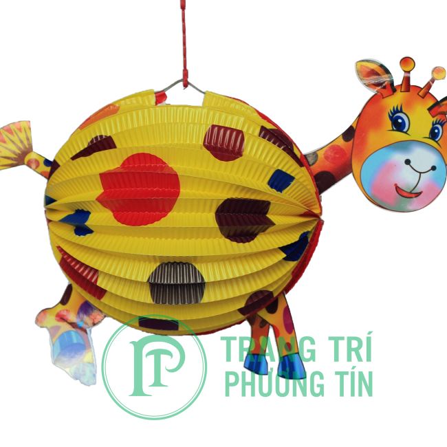 Lồng đèn giấy xếp con hươu