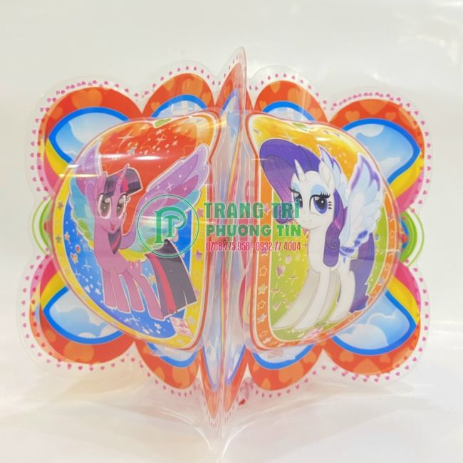 Lồng đèn nhựa kiếng Pony