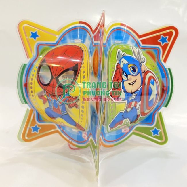 Lồng đèn nhựa kiếng Siêu nhân