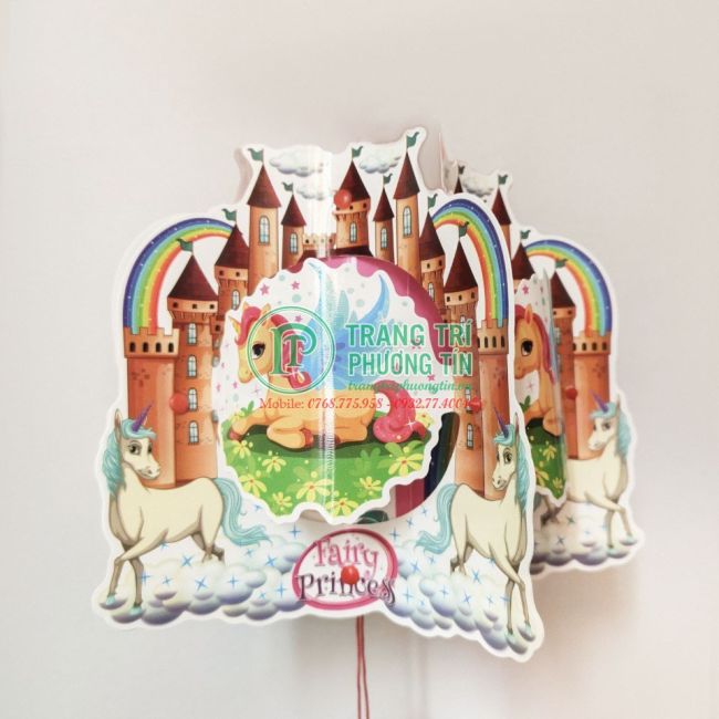 Lồng đèn Lâu đài hoạt hình