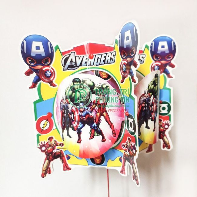 Lồng đèn hoạt hình Captain America