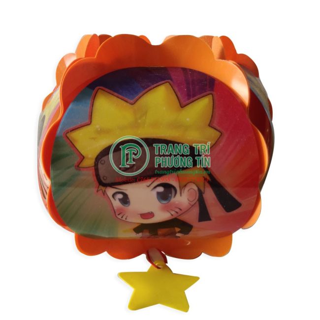 Lồng đèn trung thu nhựa tròn hoạt hình