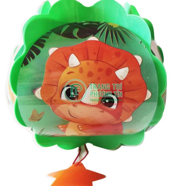 Lồng đèn trung thu nhựa tròn tê giác