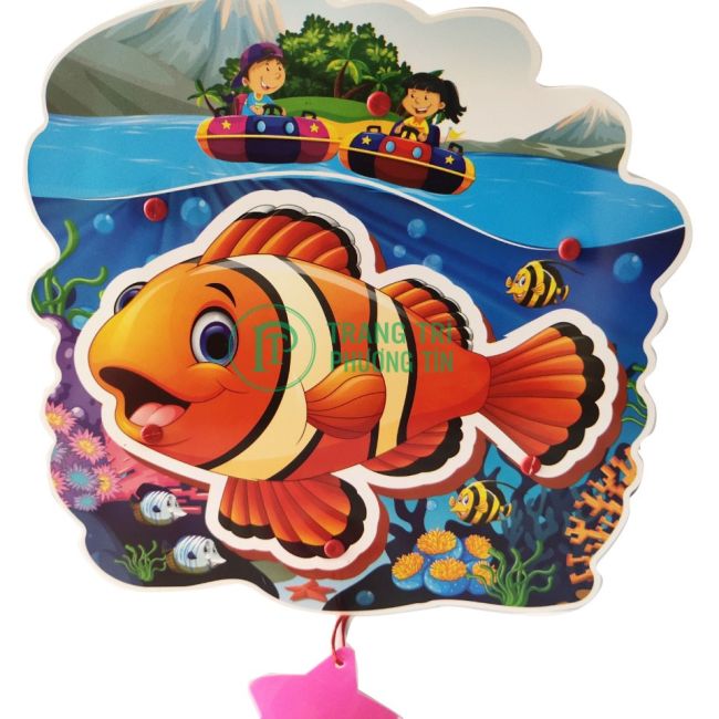 Lồng đèn trung thu bằng nhựa Cá