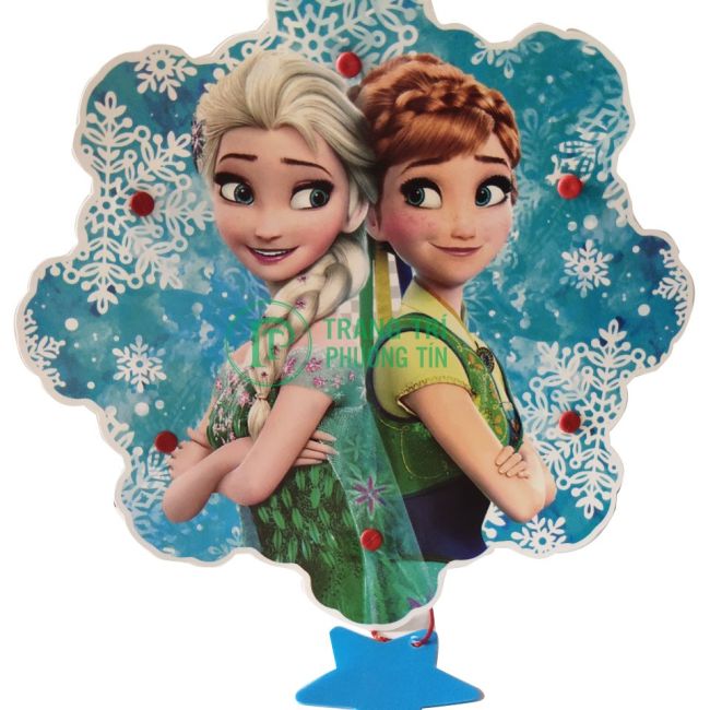 Lồng đèn trung thu bằng nhựa Frozen