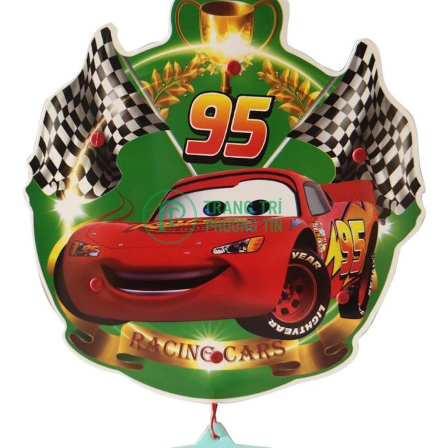 Lồng đèn trung thu bằng nhựa Xe đua