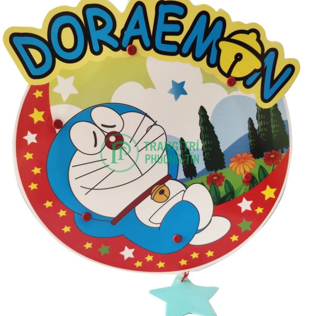 Lồng đèn trung thu bằng nhựa Đôrêmon
