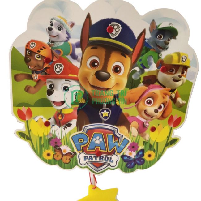 Lồng đèn trung thu bằng nhựa Paw