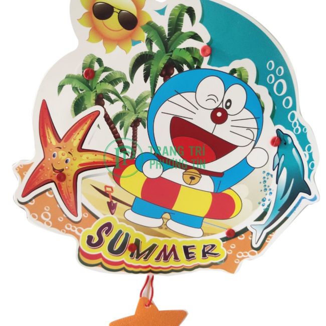 Lồng đèn trung thu bằng nhựa Đôrêmon Summer